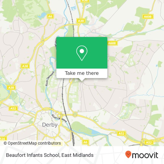 Beaufort Infants School map