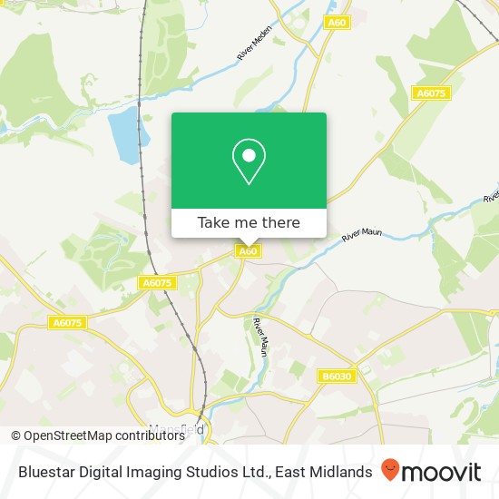 Bluestar Digital Imaging Studios Ltd. map