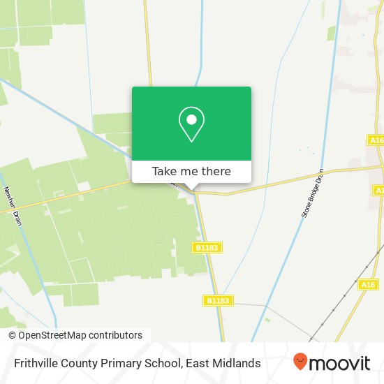 Frithville County Primary School map