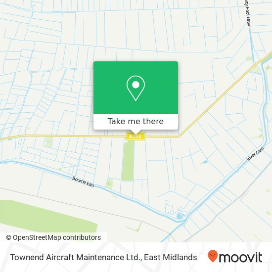 Townend Aircraft Maintenance Ltd. map