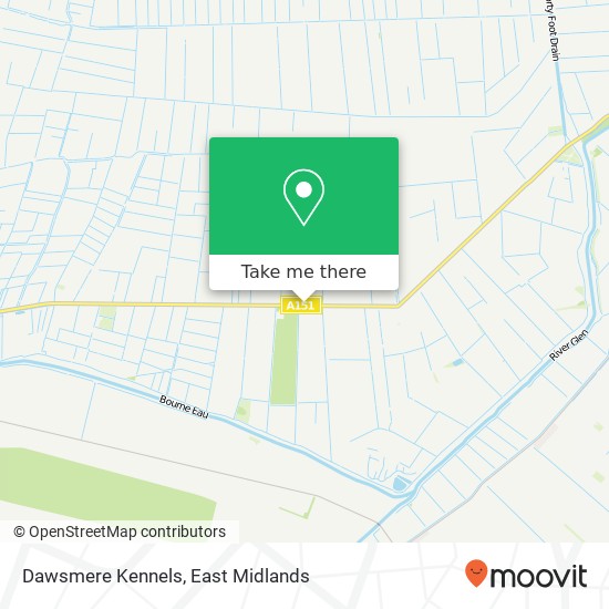 Dawsmere Kennels map