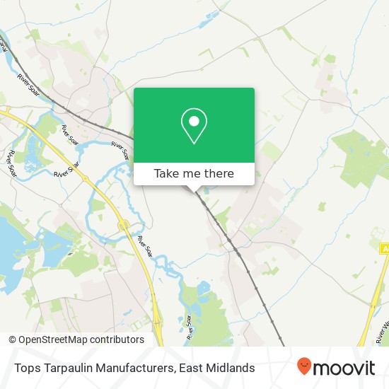 Tops Tarpaulin Manufacturers map