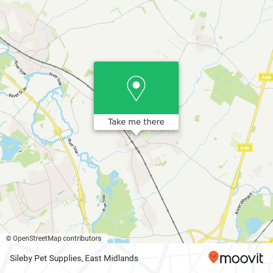 Sileby Pet Supplies map