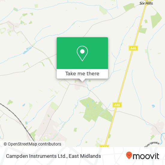 Campden Instruments Ltd. map