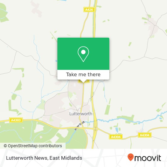 Lutterworth News map