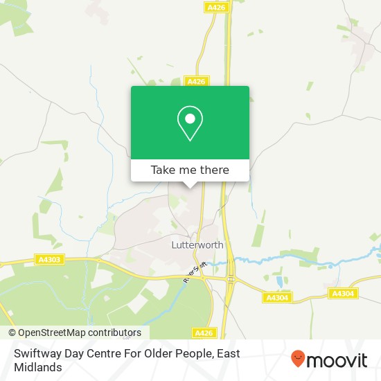Swiftway Day Centre For Older People map