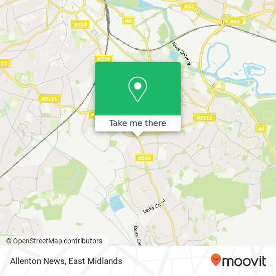 Allenton News map