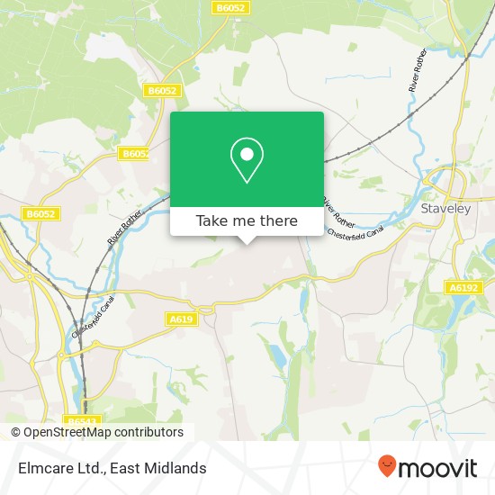 Elmcare Ltd. map