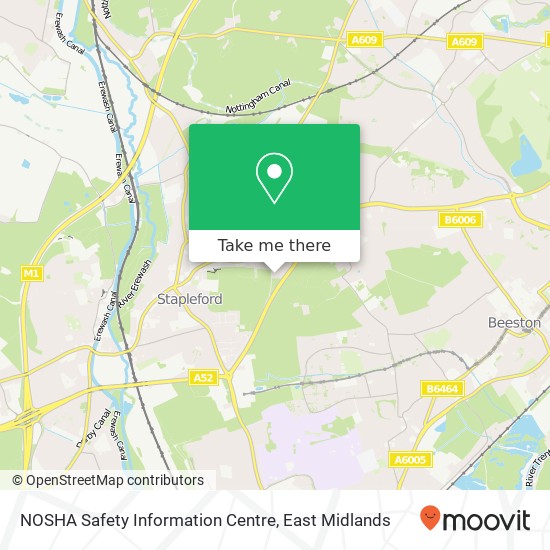 NOSHA Safety Information Centre map