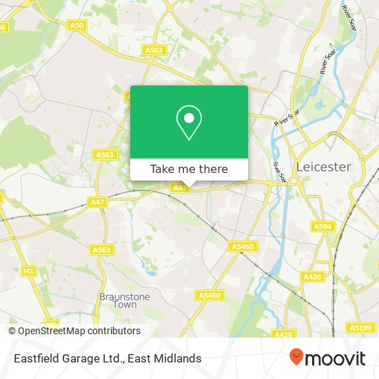 Eastfield Garage Ltd. map