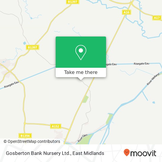 Gosberton Bank Nursery Ltd. map