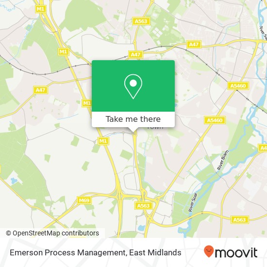 Emerson Process Management map