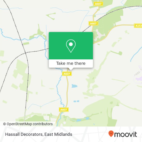 Hassall Decorators map