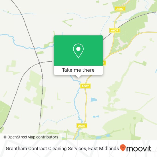 Grantham Contract Cleaning Services map