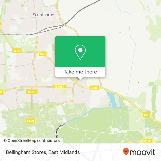Bellingham Stores map