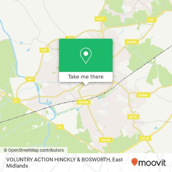 VOLUNTRY ACTION HINCKLY & BOSWORTH map