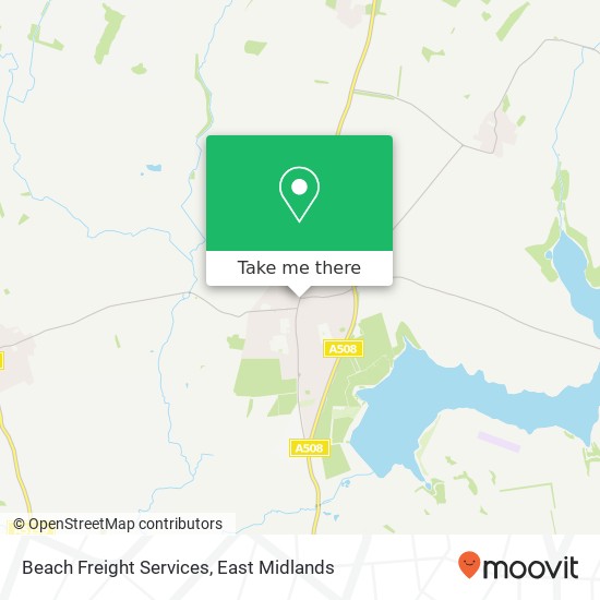 Beach Freight Services map