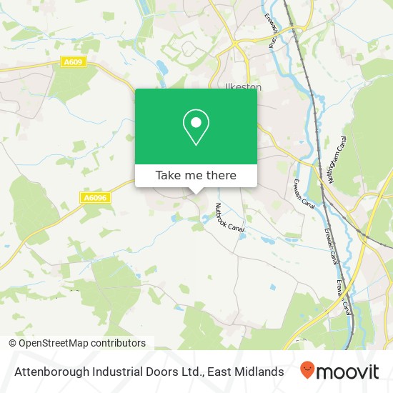 Attenborough Industrial Doors Ltd. map