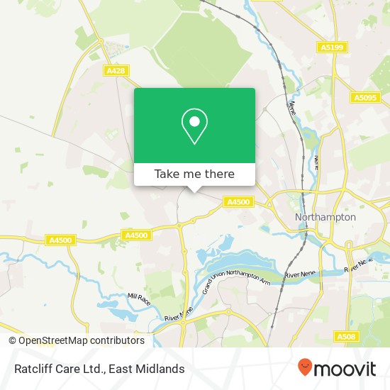 Ratcliff Care Ltd. map