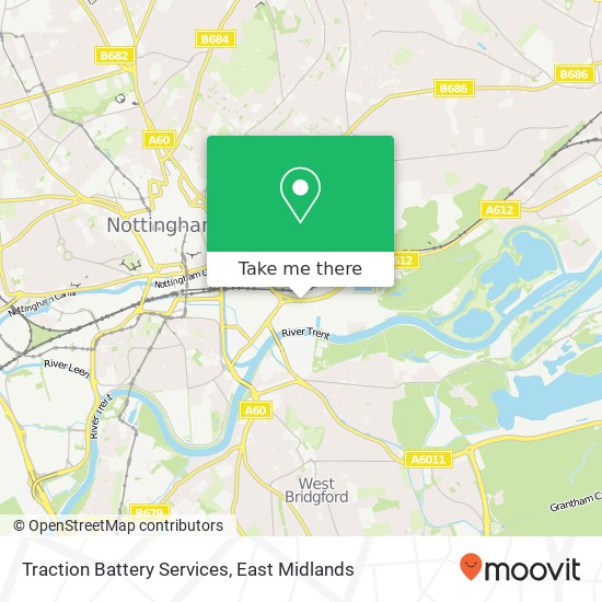Traction Battery Services map