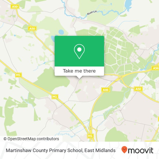 Martinshaw County Primary School map