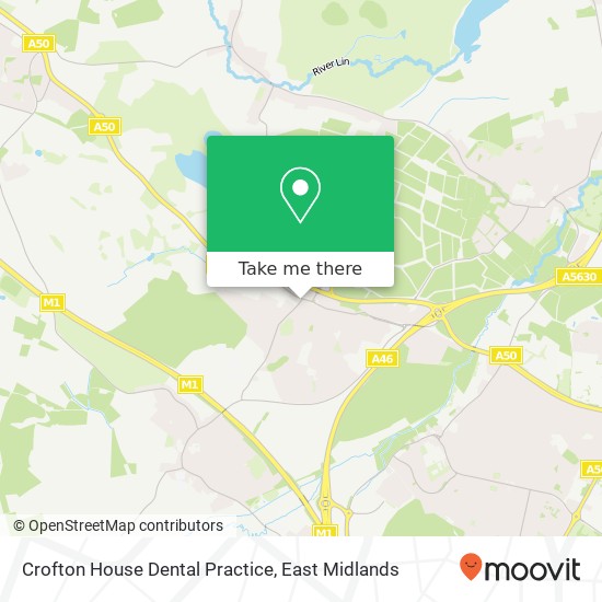 Crofton House Dental Practice map
