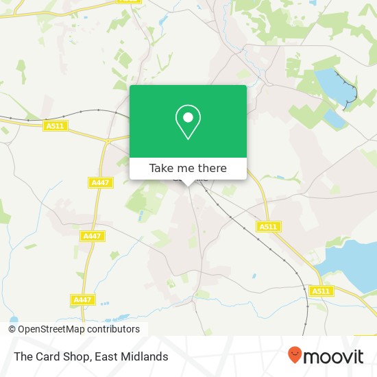 The Card Shop map