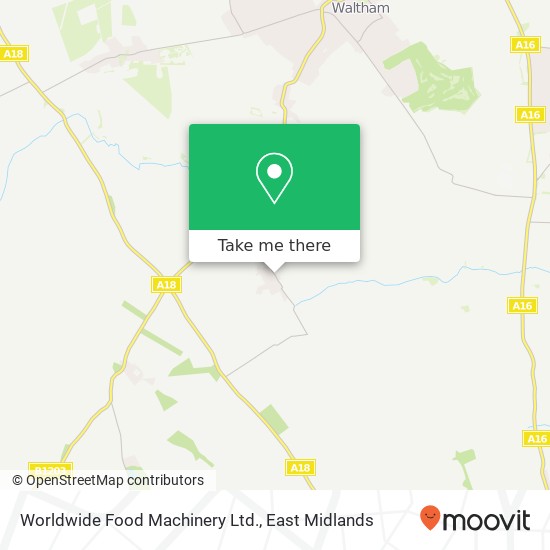 Worldwide Food Machinery Ltd. map