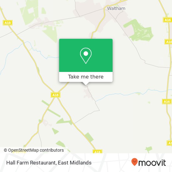 Hall Farm Restaurant map