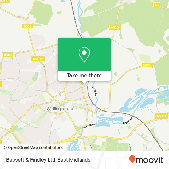 Bassett & Findley Ltd map