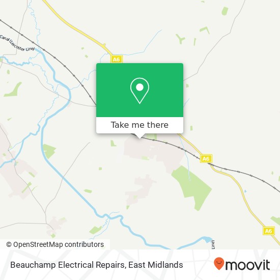 Beauchamp Electrical Repairs map