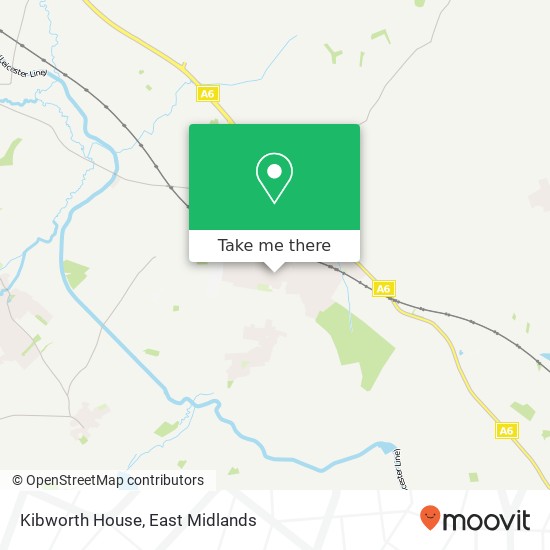 Kibworth House map