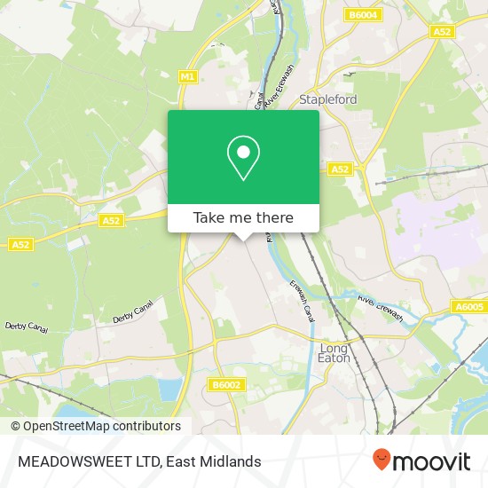 MEADOWSWEET LTD map