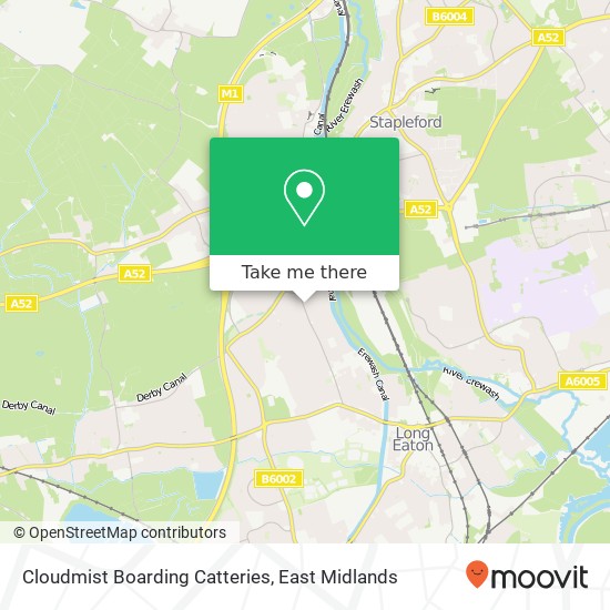 Cloudmist Boarding Catteries map