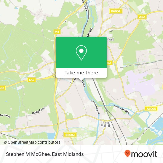 Stephen M McGhee map
