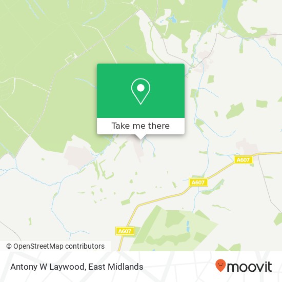 Antony W Laywood map