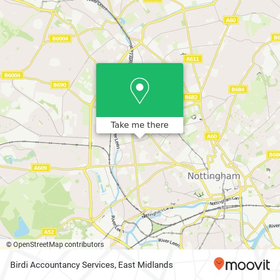 Birdi Accountancy Services map