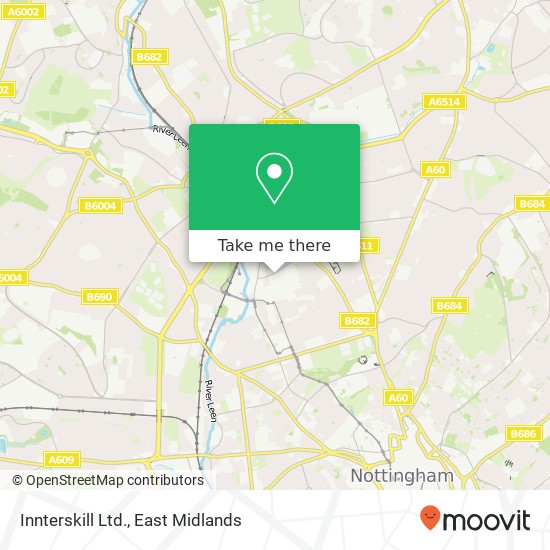 Innterskill Ltd. map