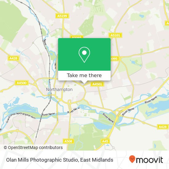 Olan Mills Photographic Studio map