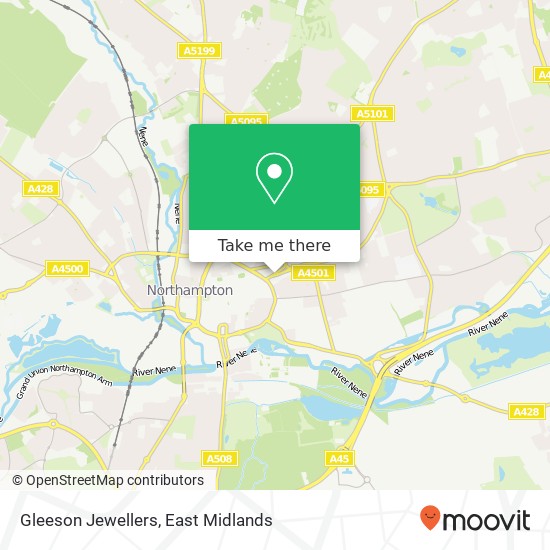 Gleeson Jewellers map
