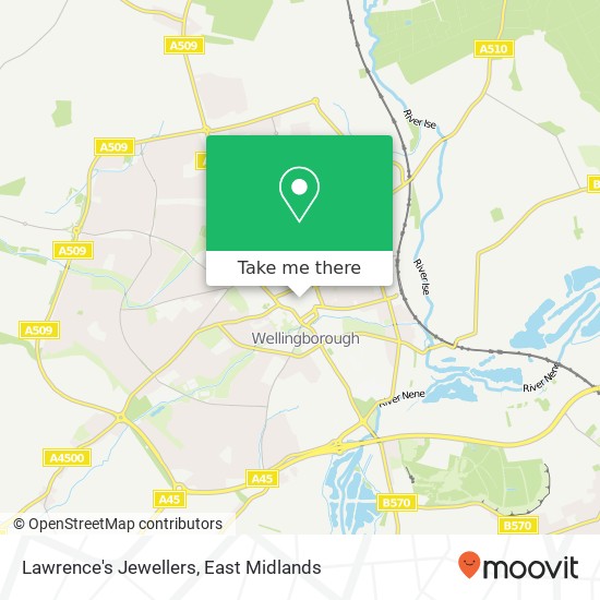 Lawrence's Jewellers map
