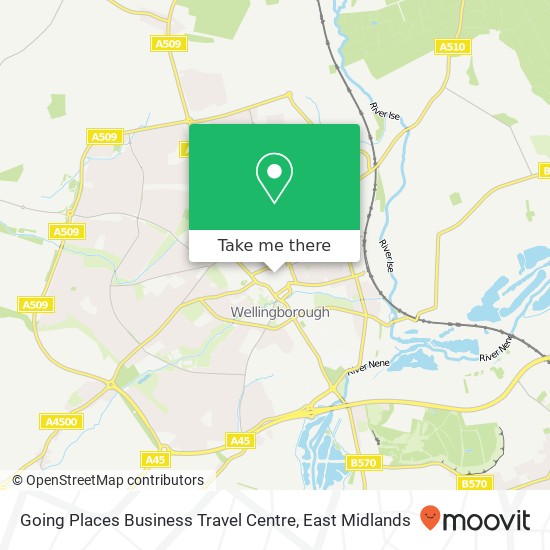 Going Places Business Travel Centre map
