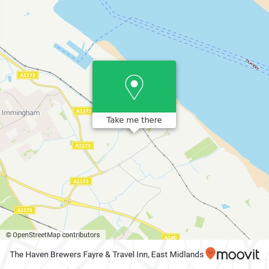 The Haven Brewers Fayre & Travel Inn map