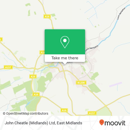 John Cheatle (Midlands) Ltd map