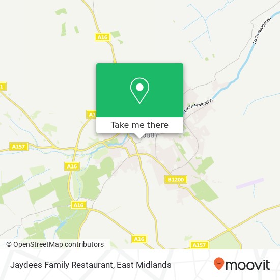 Jaydees Family Restaurant map