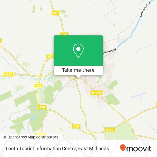 Louth Tourist Information Centre map