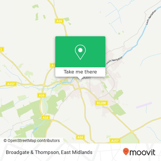 Broadgate & Thompson map