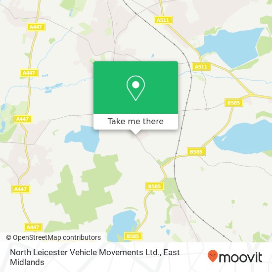 North Leicester Vehicle Movements Ltd. map