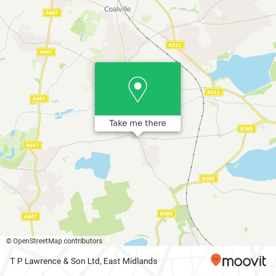 T P Lawrence & Son Ltd map