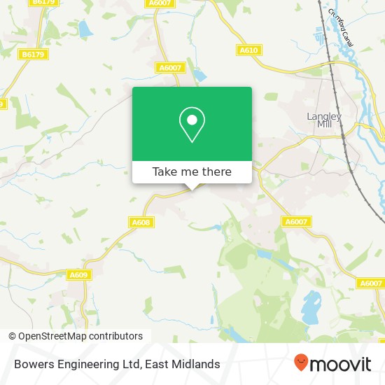 Bowers Engineering Ltd map